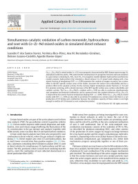 Leandro P. dos Santos Xavier & Verónica Rico-Pérez & Ana M. Hernández-Giménez & Dolores Lozano-Castelló & Agustín Bueno-López — Simultaneous catalytic oxidation of carbon monoxide, hydrocarbons and soot with Ce–Zr–Nd mixed oxides in simulated diesel exhaust conditions