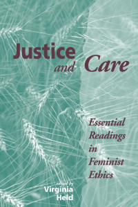 Virginia Held — Justice And Care