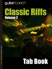 Guitar Coach — Classic Riffs Vol 2 Tab Bokk - Guitar Coach