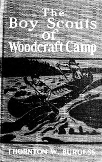 Burgess, Thornton W. (Thornton Waldo), 1874-1965 — The boy scouts of Woodcraft camp