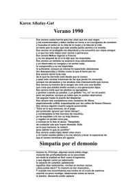 Poesia — Verano 1990