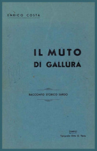 Enrico Costa — Il muto di Gallura