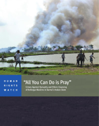Human Rights Watch — 'All You Can Do is Pray'; Crimes Against Humanity and Ethnic Cleansing of Rohingya Muslims in Burma's Arakan State (2013)