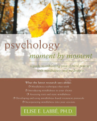 Elise E. Labbé — Psychology Moment by Moment: A guide to enhancing your clinical practice with mindfulness & meditation