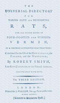 Robert E. Smith — The universal directory for taking alive and destroying rats,