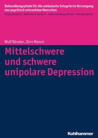 Dorothea Büchtemann & Denise Kästner & Christian Koch & Kirsten Kopke & Jeanett Radisch & Wolfram Kawohl & Jörn Moock & Wulf Rössler — Mittelschwere und schwere unipolare Depression