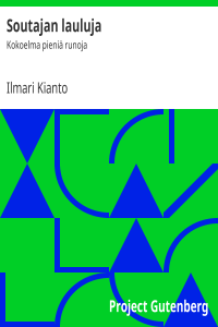 Ilmari Kianto — Soutajan lauluja