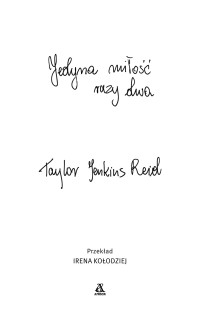 Taylor Jenkins Reid — Jedyna miłość razy dwa