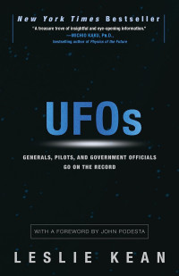 Leslie Kean — UFOs: Generals, Pilots and Government Officials Go on the Record