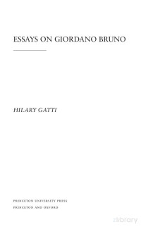 Gatti — Essays on Giordano Bruno (2011)