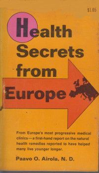 Paavo O. Airola — Health Secrets from Europe