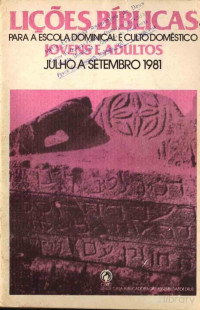 Lições Bíblicas — 1981 - 3° Trimestre