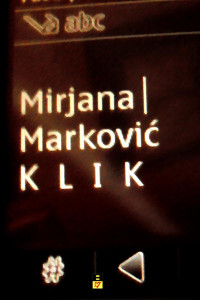 Mirjana Marković — Klik