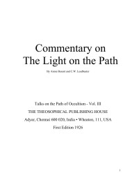 Nehemiah Davis — Commentary on The Light on the Path