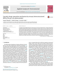 Sergio Obregón & Yunfan Zhang & Gerardo Colón — Cascade charge separation mechanism by ternary heterostructured BiPO4/TiO2/g-C3N4 photocatalyst