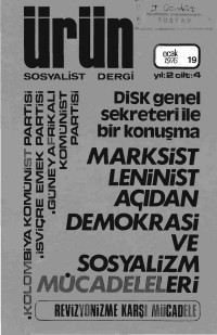 Türkiye Komünist Partisi — Ürün Sayı: 19 [Ocak 1976]