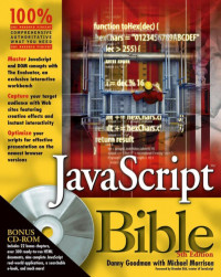 Danny Goodman & Michael Morrison — JavaScript Bible, 5th Edition