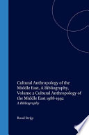 coll — Cultural Anthropology of the Middle East