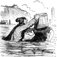 Cham - Albums du Charivari — 58 - La Saison des eaux (1855)