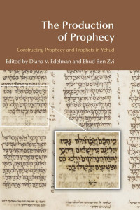 Ben Zvi, Ehud, Edelman, Diana Vikander — The Production of Prophecy