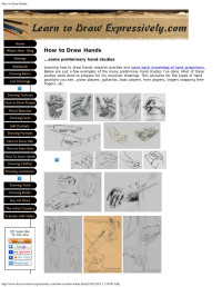 Unknown — How to Draw Hands