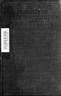 Johnson, Emory Richard, 1864- — Principles of ocean transportation