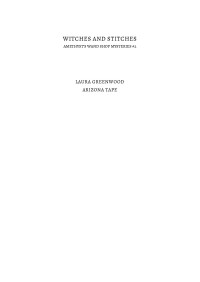Laura Greenwood & Arizona Tape — Witches and Stitches