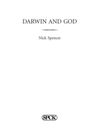 Nick Spencer [Spencer, Nick] — Darwin and God