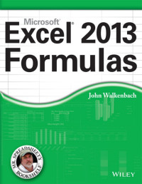 John Walkenbach — Excel 2013 Formulas