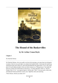 Sir Arthur Conan Doyle — The Hound of the Baskervilles