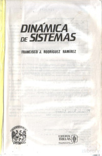 Francisco José Rodríguez Ramírez — Dinámica de sistemas