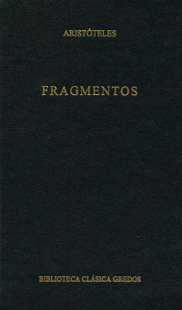 Aristteles; — Fragmentos