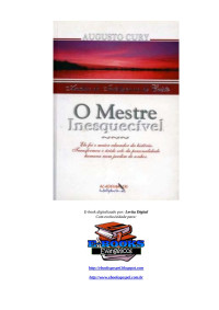 Augusto Cury — O mestre inesquecível