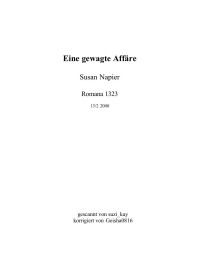 Napier, Susan — [Romana 1323] • Eine gewagte Affäre