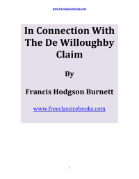 FreeClassicEBooks — Microsoft Word - In Connection With The De Willoughby Claim.doc