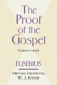 Bishop Eusebius;W. J. Ferrar; — 9781579106041_cvr