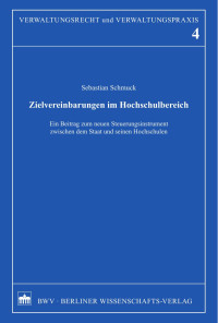 Schmuck, Sebastian — Zielvereinbarungen im Hochschulbereich