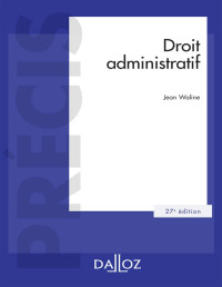 Jean Waline — Droit administratif (Précis) (French Edition)