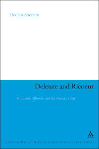 Sheerin, Declan. — Deleuze and Ricoeur