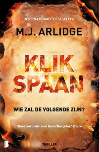 M.J. Arlidge — Klikspaan