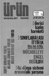 Türkiye Komünist Partisi — Ürün Sayı: 18 [Aralık 1975]