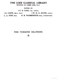 Greenwood — Cicero VIII - The Verrine Orations II:3-5