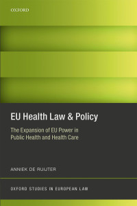 Anniek de Ruijter; — EU Health Law & Policy