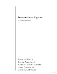 Various authors — Intermediate Algebra