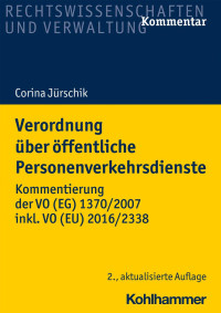 Corina Jürschik — Verordnung über öffentliche Personenverkehrsdienste