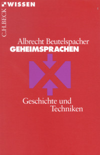 Beutelspacher, Albrecht — Geheimsprachen