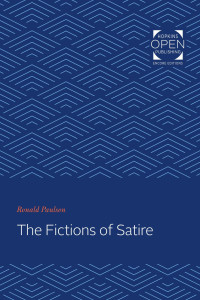 Ronald Paulson — The Fictions of Satire