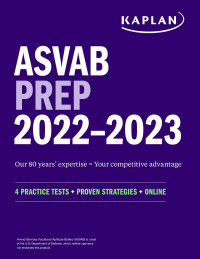 Kaplan Test Prep — ASVAB Prep 2022-2023