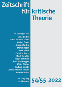 Sven Kramer, Gerhard Schweppenhäuser (Hrsg.) — Zeitschrift für kritische Theorie. Heft 54 - 55 / 2022