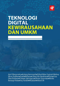 Ronal Watrianthos (editor) — Teknologi Digital Kewirausahaan dan UMKM